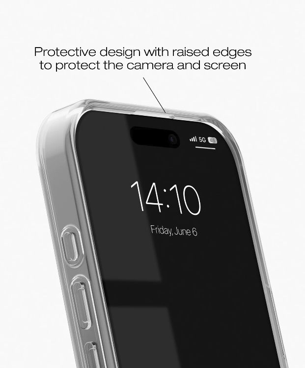 iPhone 16 Pro Max MagSafe Hardcase Hülle Clear Case Recycled (IDCLCMS-I2467P-527) - Shimmer
