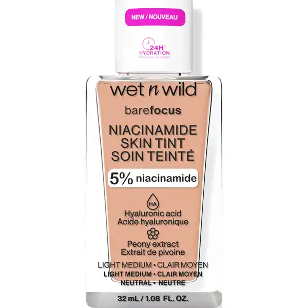 bare Focus Niacinamide Skin Tint Light Medium Sand