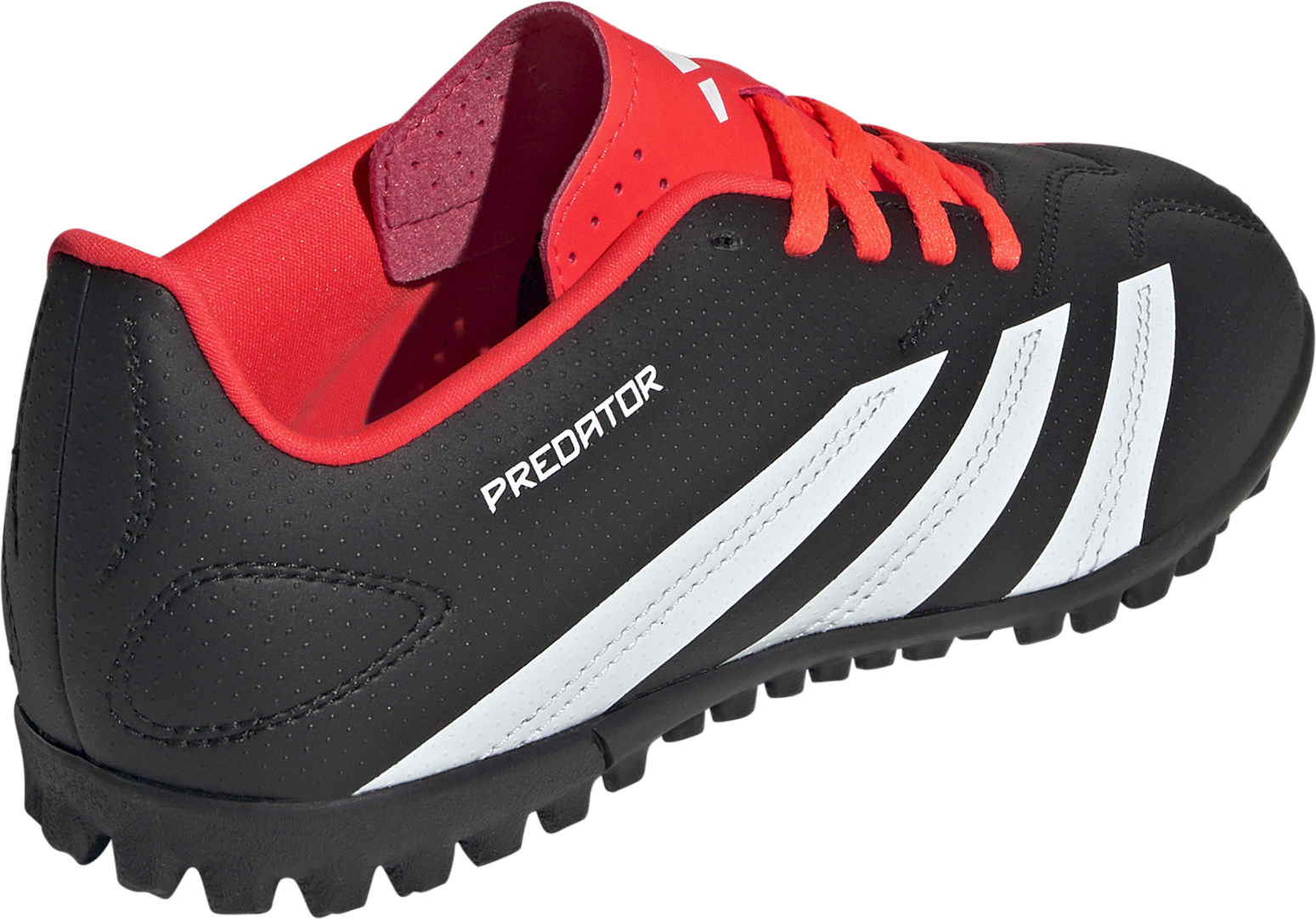 Predator Club TF Junior Core Black/Footwear White/Solar Red