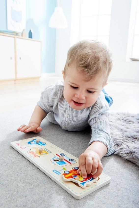 Greifpuzzle Einsatzfahrzeuge (Kinderpuzzle)