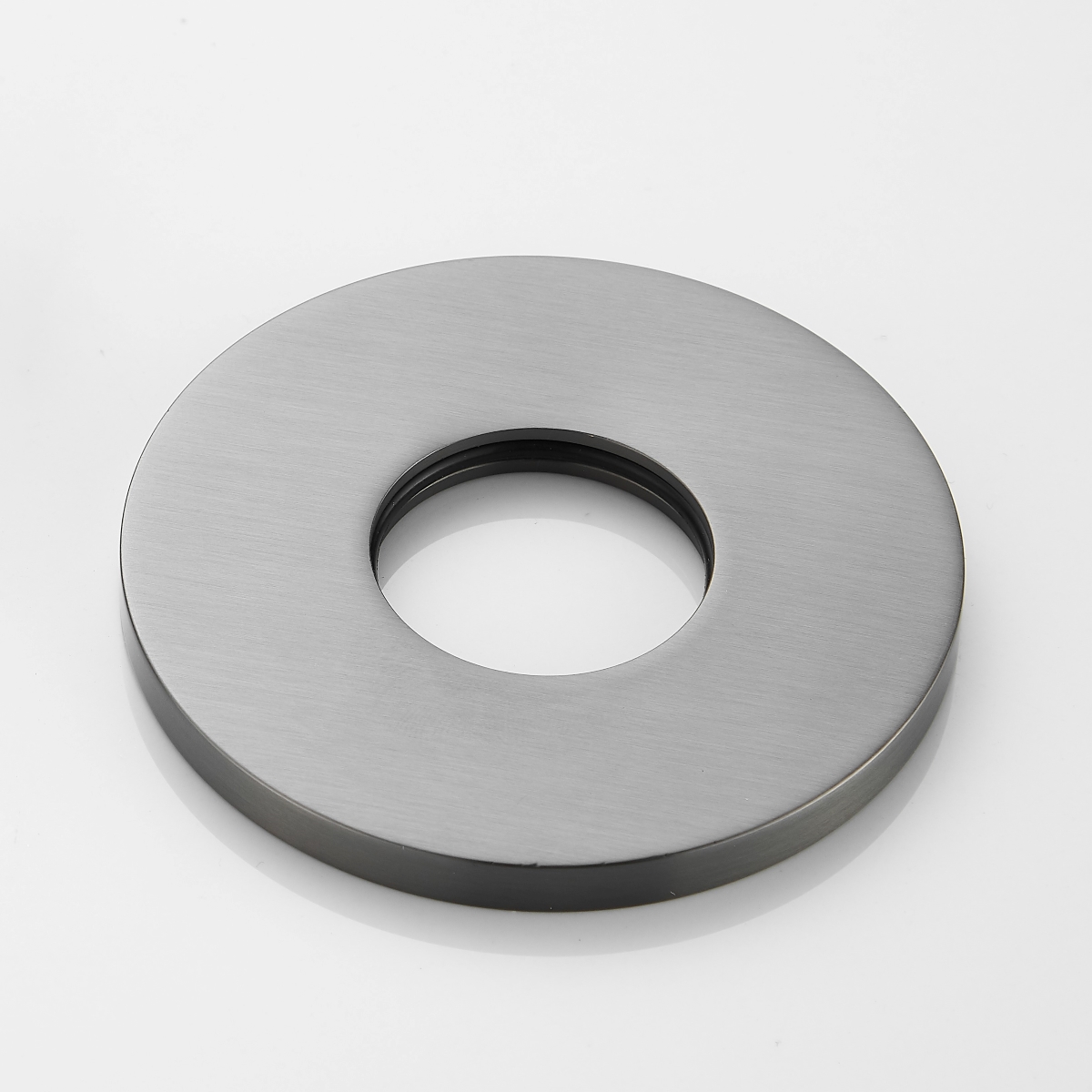 Saniclear rozet 75mm oud ijzer - gunmetal