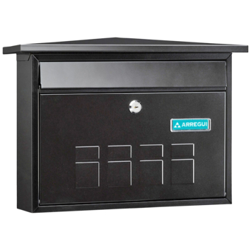 Arregui Brievenbus Deco Zwart