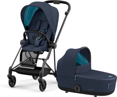 Cybex Mios Duovogn, Matt Black/Nautical Blue
