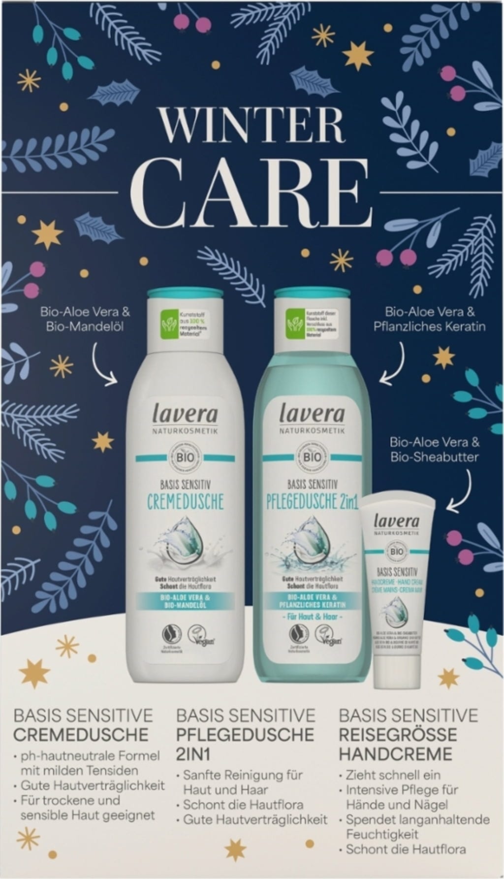 lavera  Geschenkset Winter Care