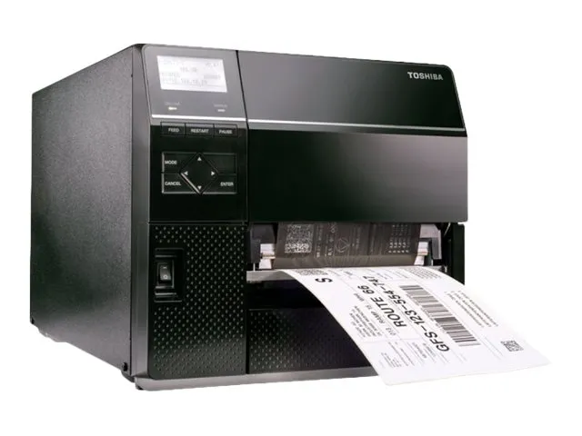 Toshiba TEC B-EX6T1-GS12-QM-R - Industrial Series - etiketprinter - direkte termisk/termisk overførsel - Rulle (20 cm) - 203 dpi - op til 305 mm/sek. - USB 2.0