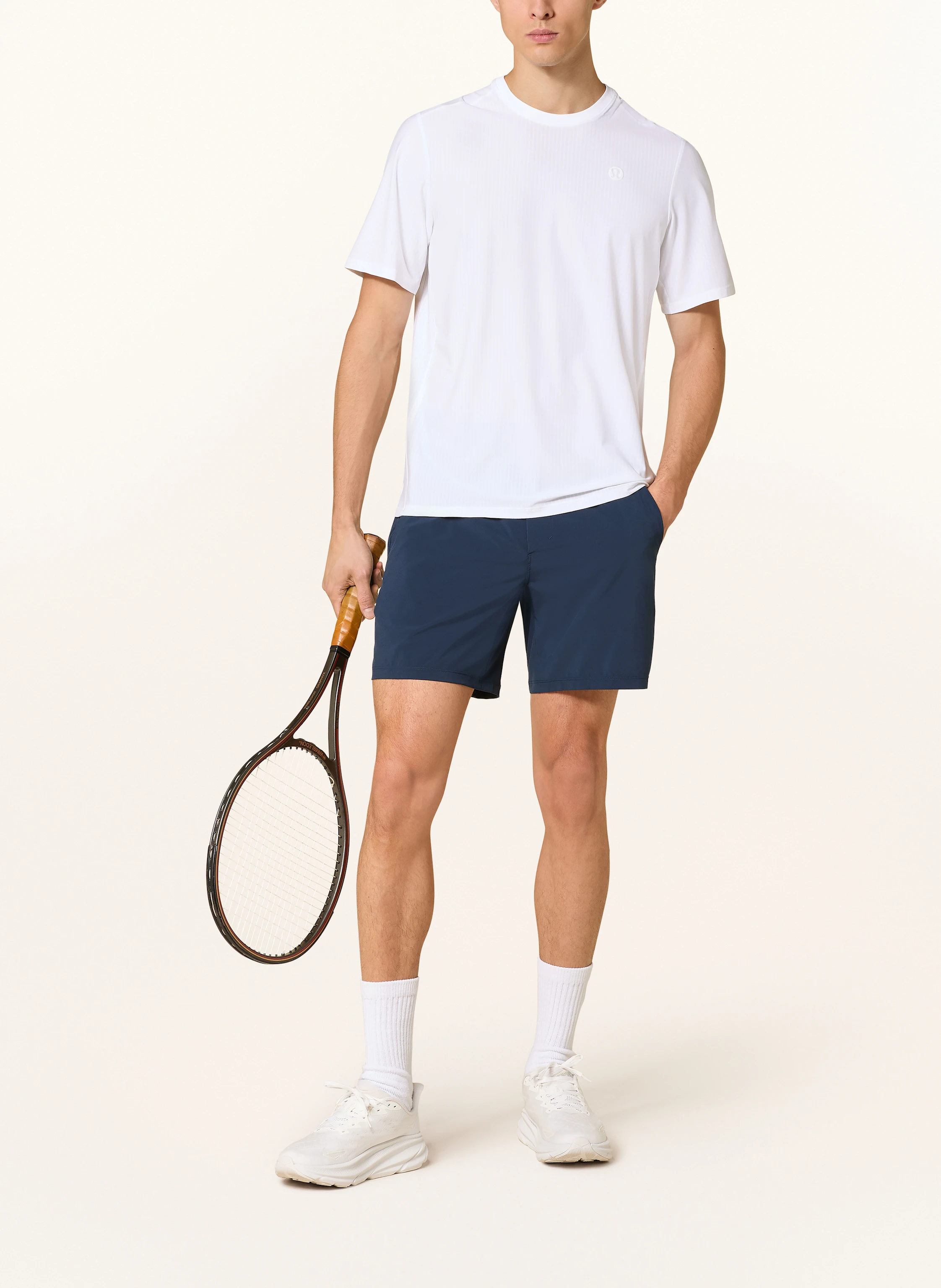 lululemon T-Shirt STRIPED MESH