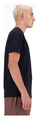 Maillot manches courtes New Balance Sport Essentials Noir Homme