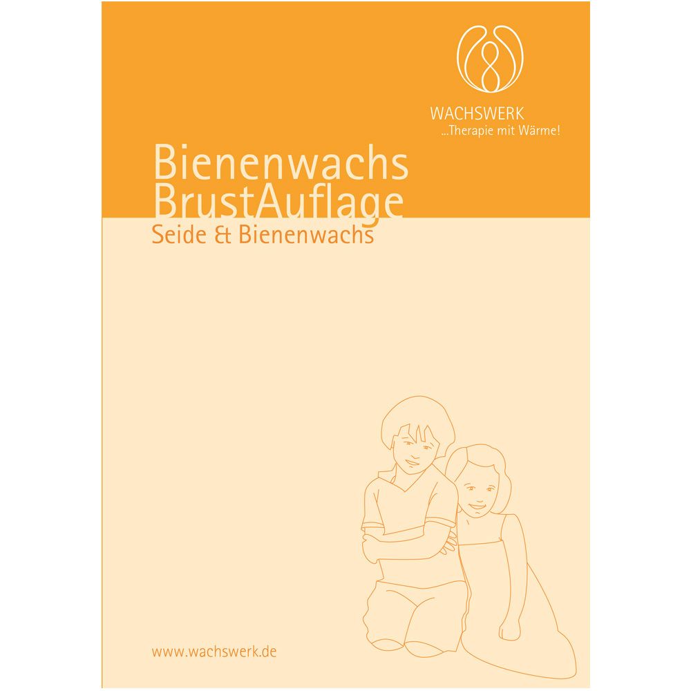 Bienenwachs BrustAuflage Seide & Bienenwachs
