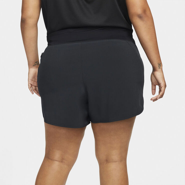 Nike Eclipse løbeshorts (Plus Size) Sort