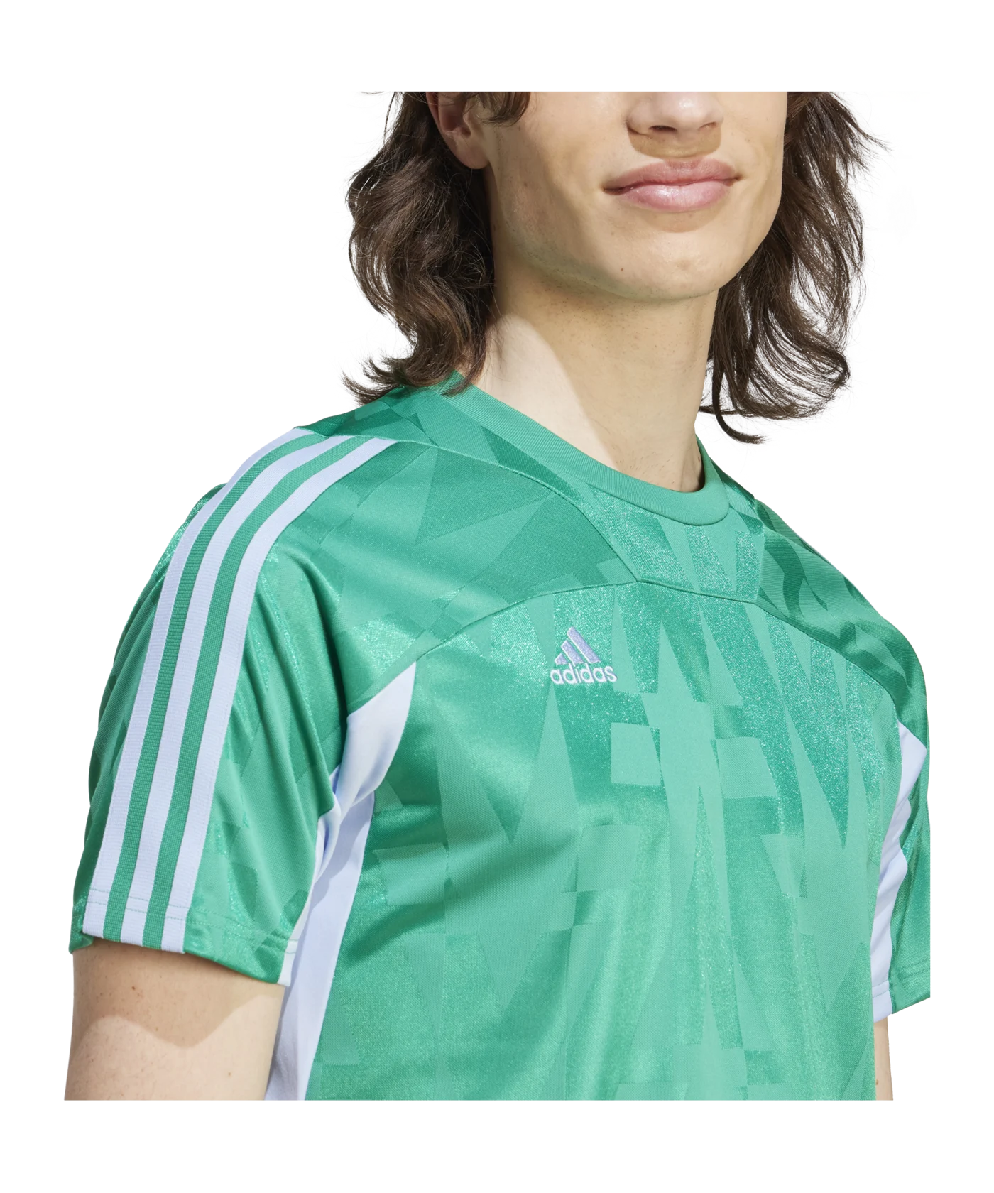adidas Tiro Trikot Grau Blau