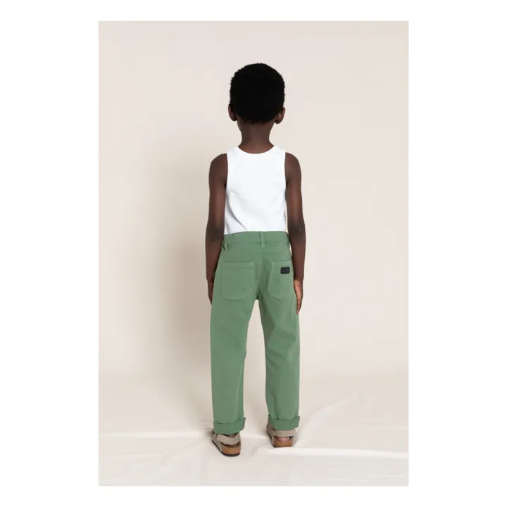 Finger in the nose Pantalon Chino Porty | Vert kaki
