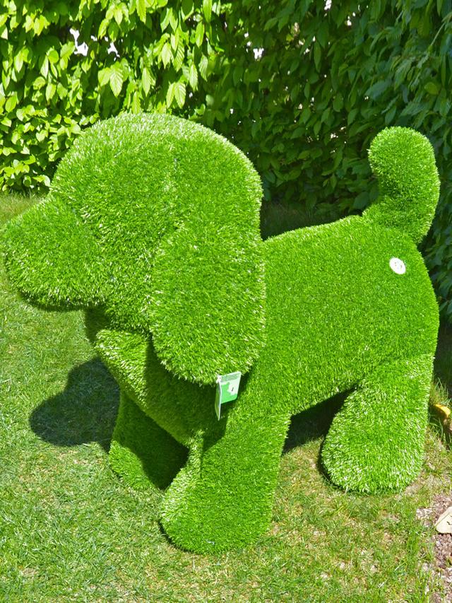 Outdoor-Figur Hund stehend, UV-beständig, 80 cm