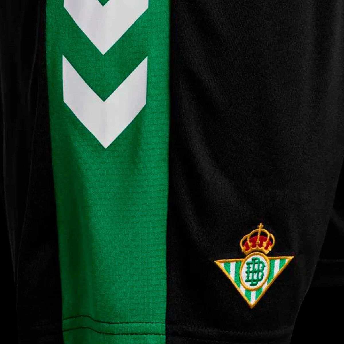 Calções Hummel Real Betis Primeiro Equipamento 2025-2026 Criança