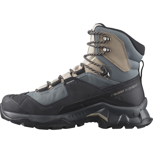 Chaussure de randonnée haute SALOMON QUEST ELEMENT GORE-TEX W EBONY/RAINY DAY/STORMY WEATHER
