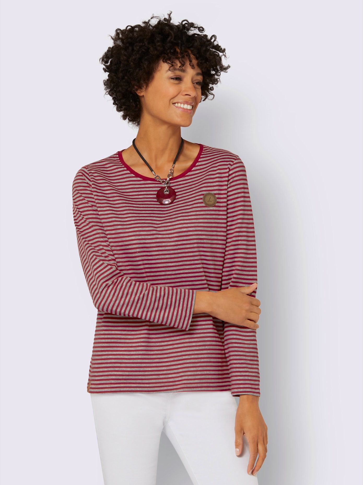 T-shirt détails en qualité lisse