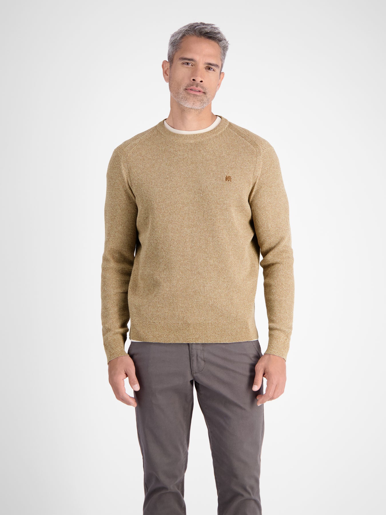Herren Strickpullover in Strukturqualität