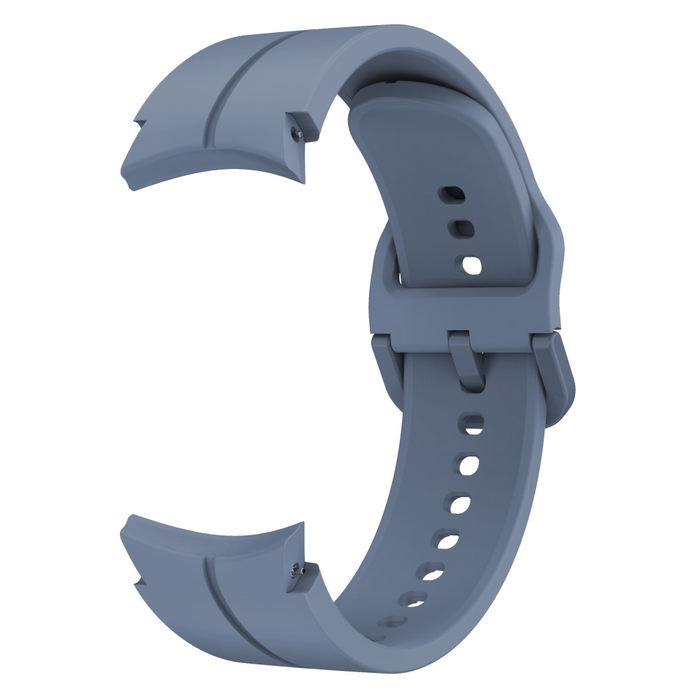 Samsung Galaxy Watch 4 (40mm) Ersatz Sport Silikon Armband Split Design (Gelenkumfang: 180 - 230mm) - Blau