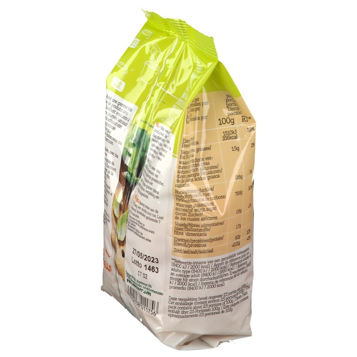 Damhert Pipette Pasta glutenfrei