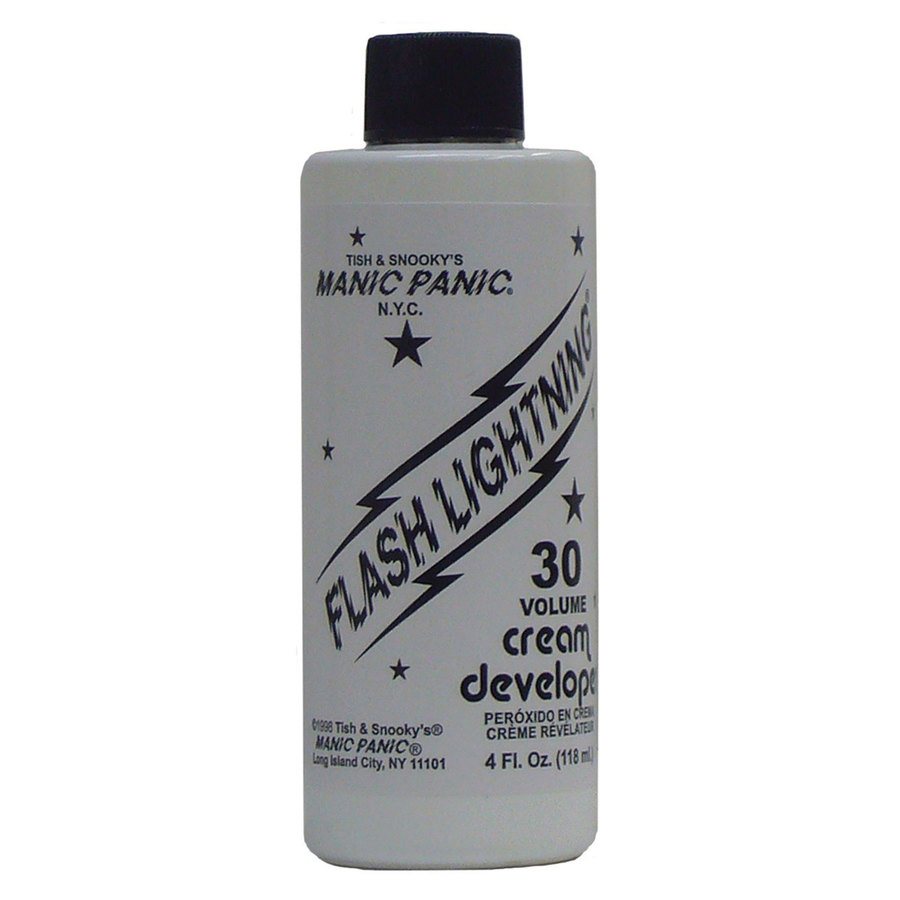 Manic Panic Flash Lightning® Bleach Kit 30 Volume Cream Developer