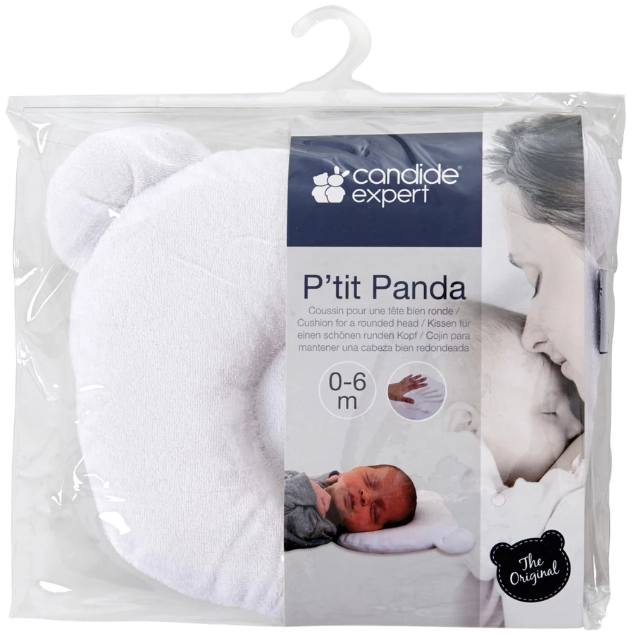 candide P'tit Panda Kopfstütze weiß