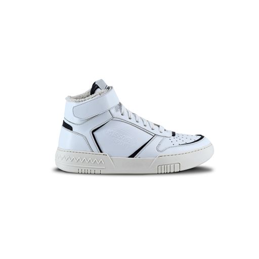 Missoni Basket New High Sneakers, Sort/Hvid, 38