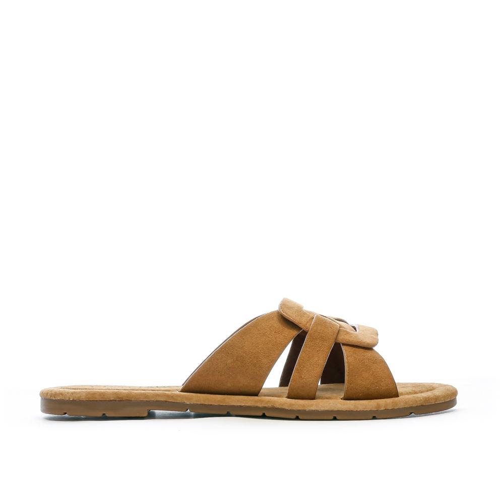 Chattawak Claquettes Camel Femme Chattawak Pace