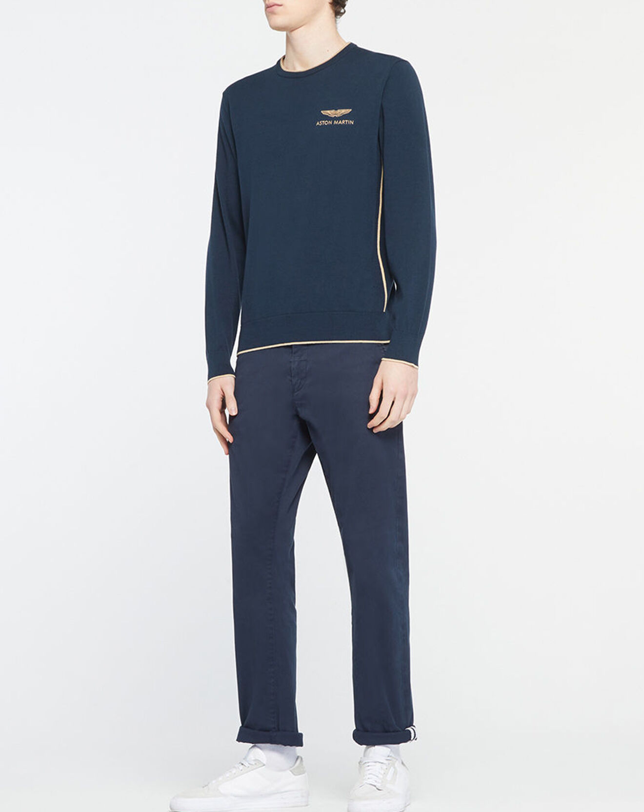 Hackett London Sweat Aston Martin Racing bleu marine