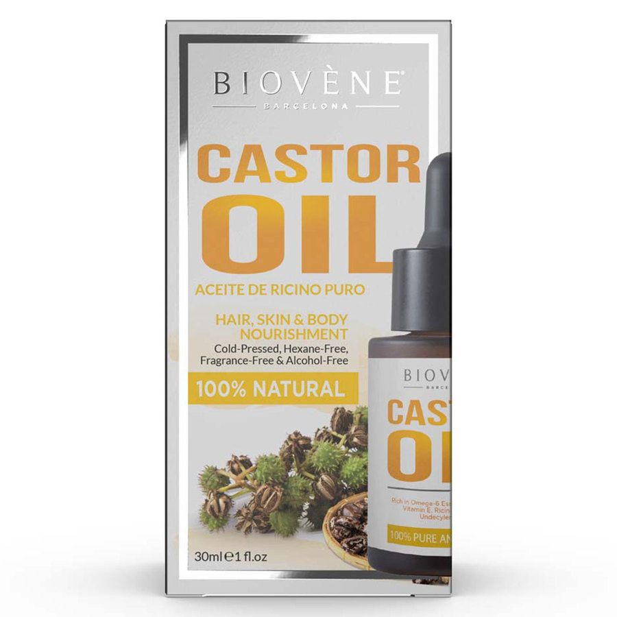 Biovène Castor Oil Pure & Natural Hair, Skin & Body Nourishment 30ml