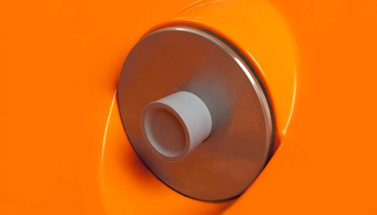 Weltevree Dutchtub Original hottub houtgestookt oranje