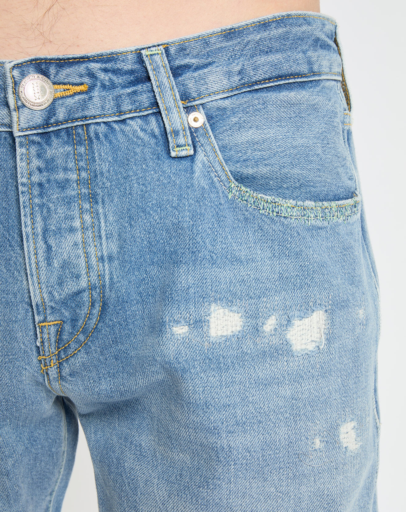 Scotch & Soda Jean Slim Fit Ralston bleu clair