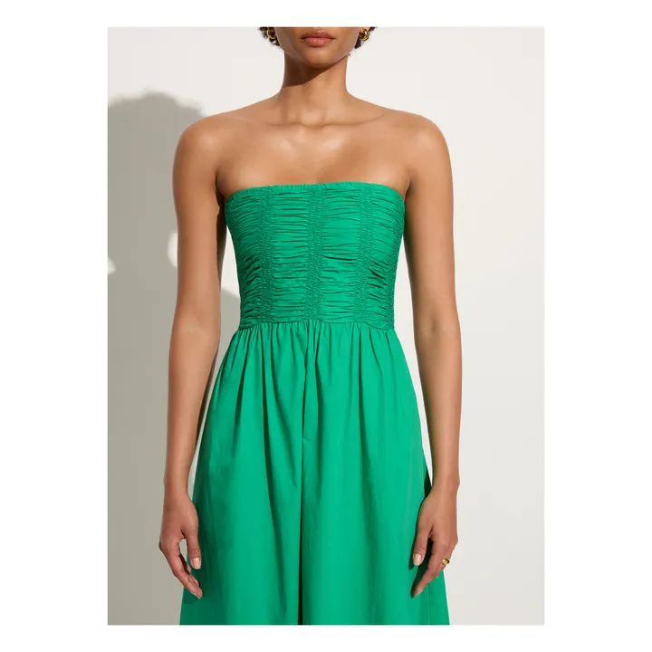 Faithfull the Brand Robe Dominquez Midi | Vert