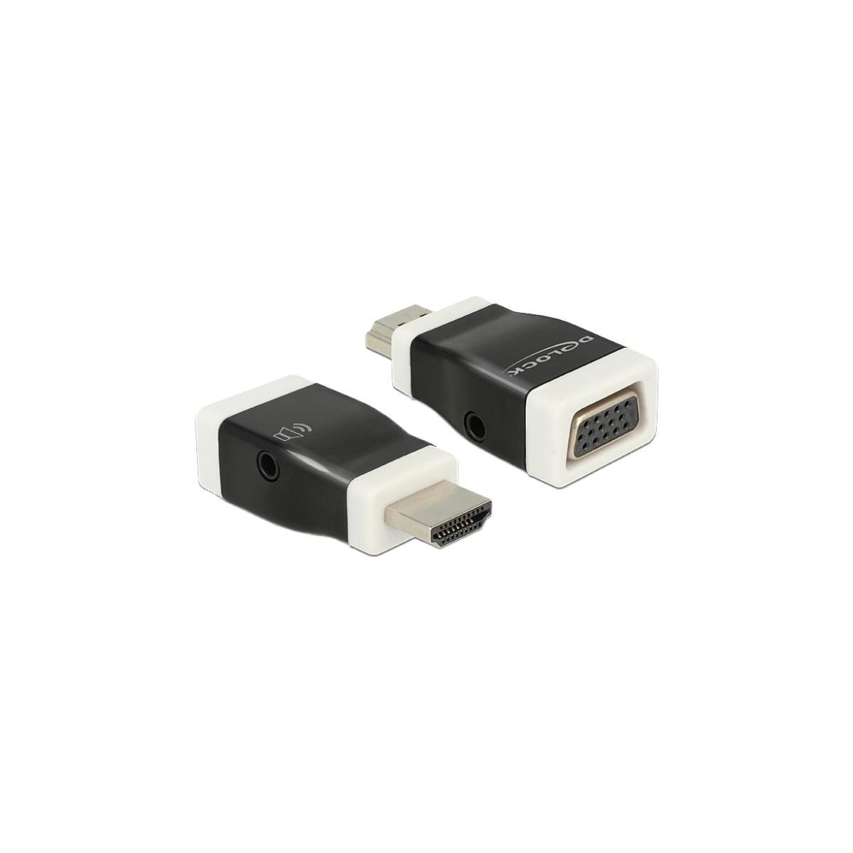 Delock Adapter HDMI-A male > VGA female with Audio