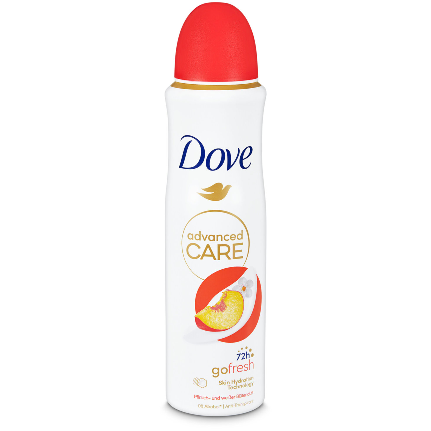 Dove Advanced Care Antitranspirant Spray go fresh Pfirsich & Weiße Blütenduft
