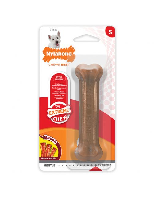 Nylabone Durable Bone Bacon Bacon - Hondenspeelgoed