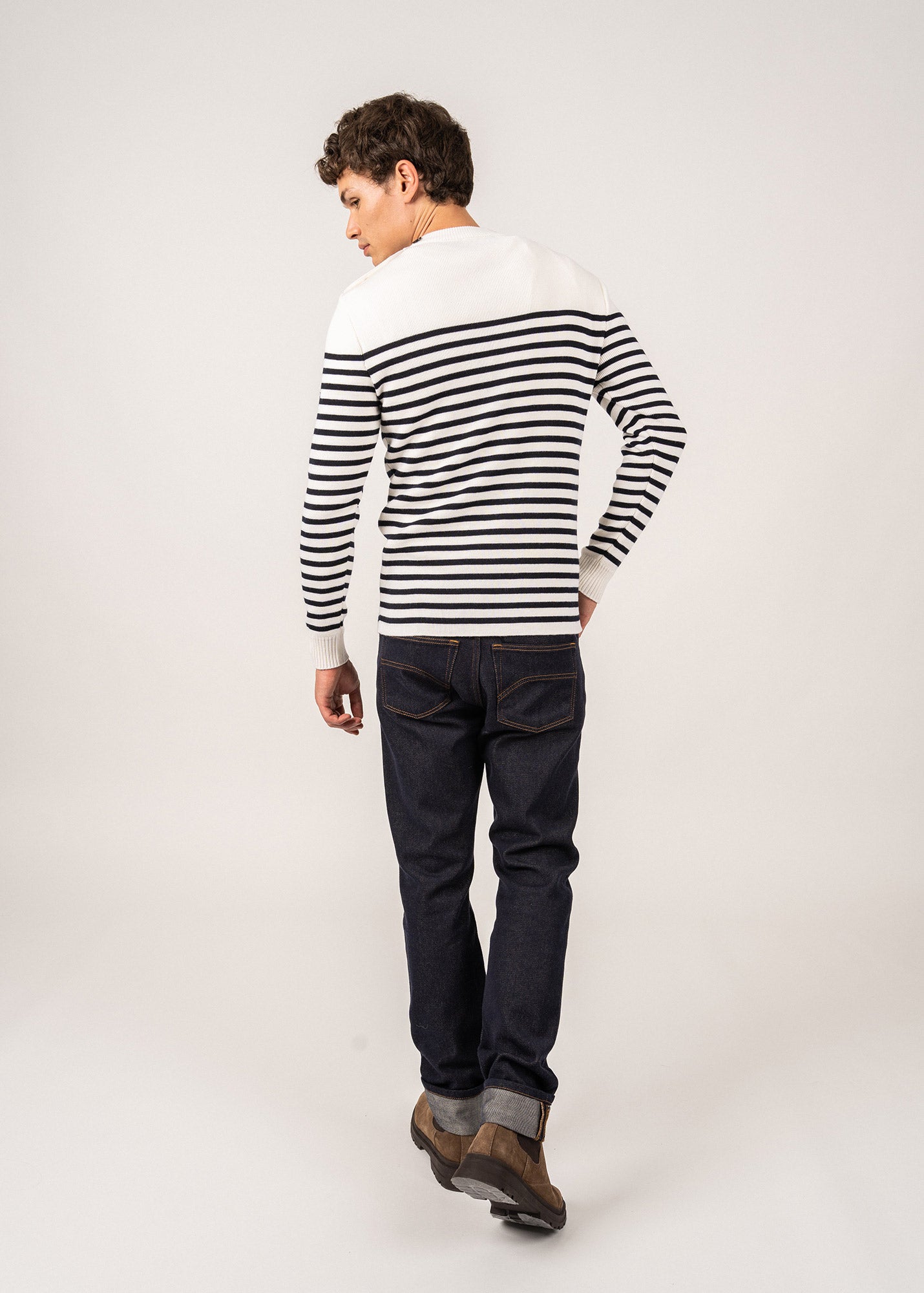 Pull marin rayé Rochefort