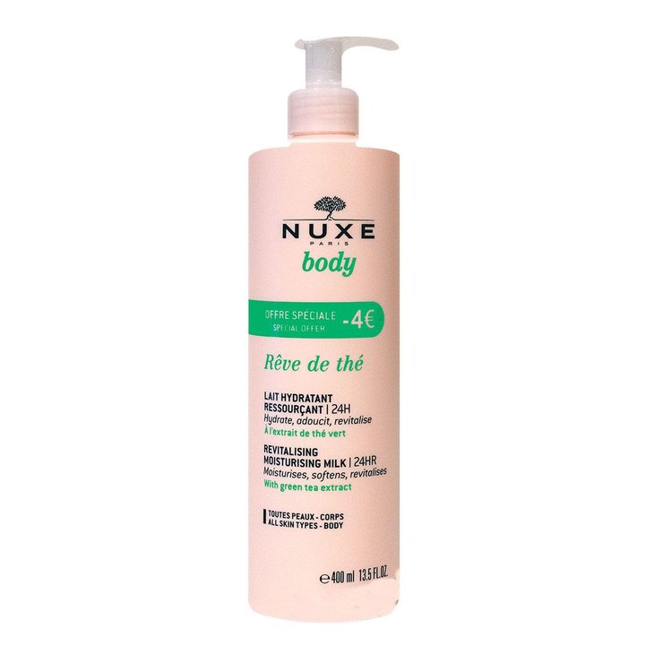Body rêve de thé lait hydratant ressourçant 24h 400ml