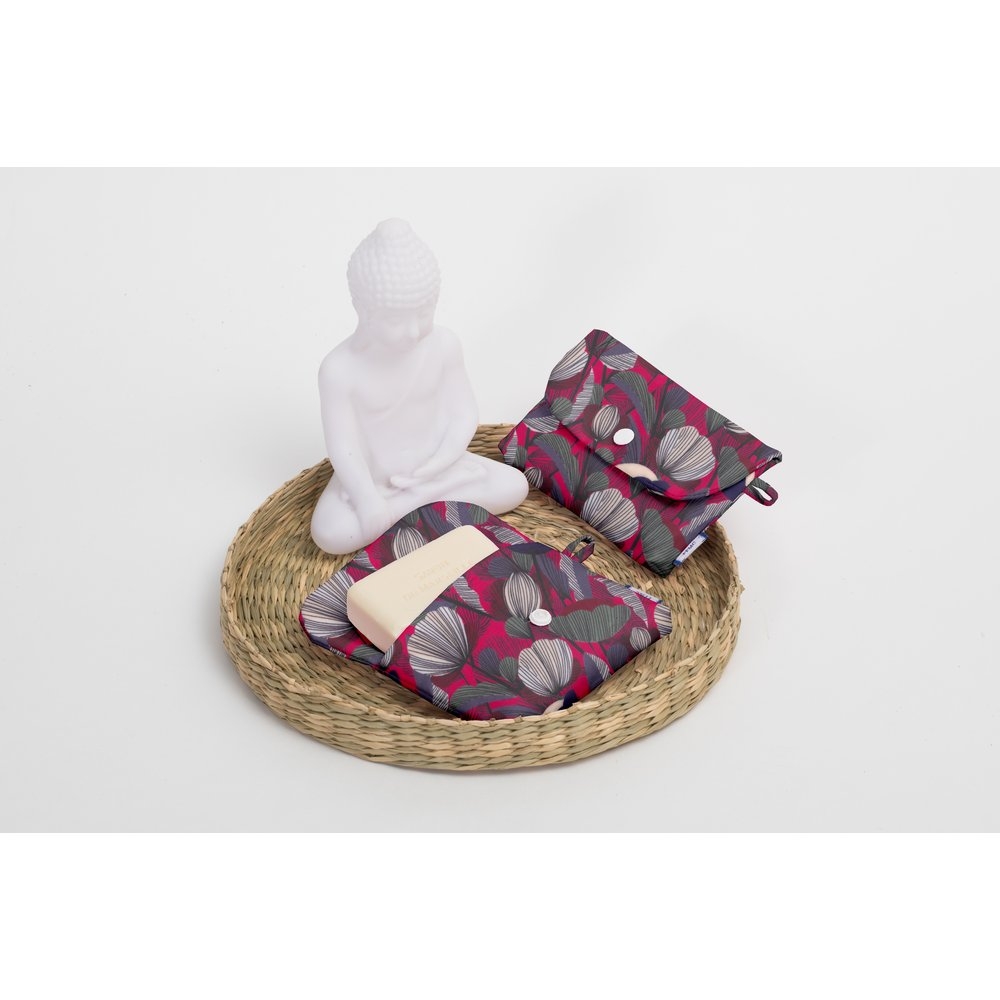 Pochette Savon Pavot Fuchsia
