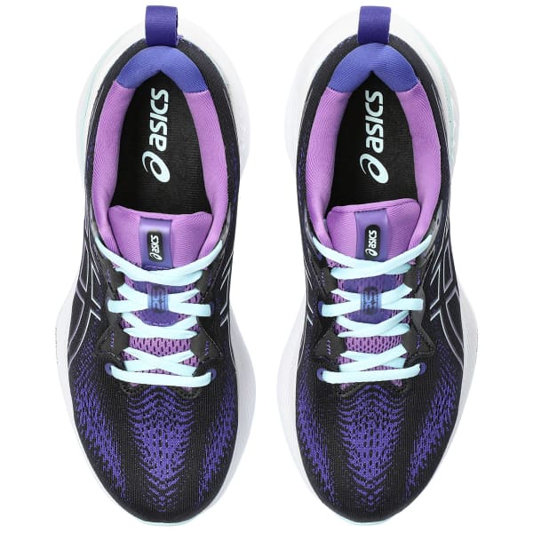 Chaussure running ASICS GEL-CUMULUS 25 BLACK/AQUAMARINE