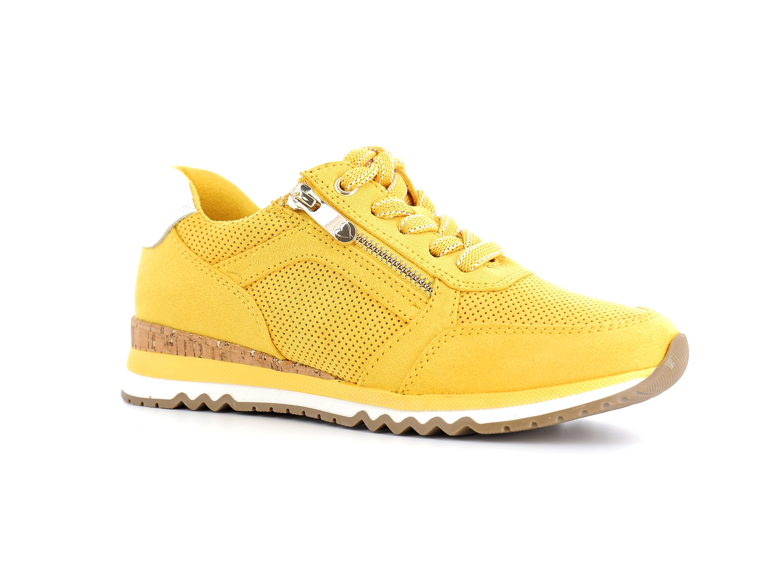 Marco tozzi-23781 Synthétique Jaune