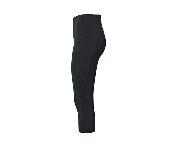 3/4-Sporttight, schwarz
