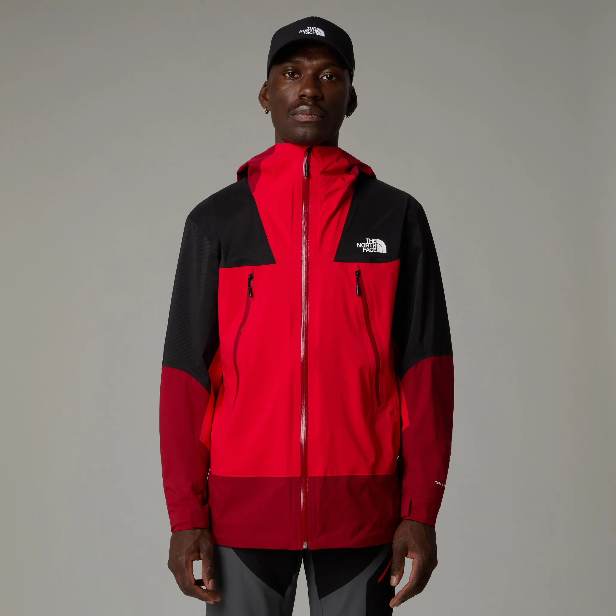The North Face Men's Signal 2.5-Layer DryVent High Risk Red/Garnet Red/TNF Black