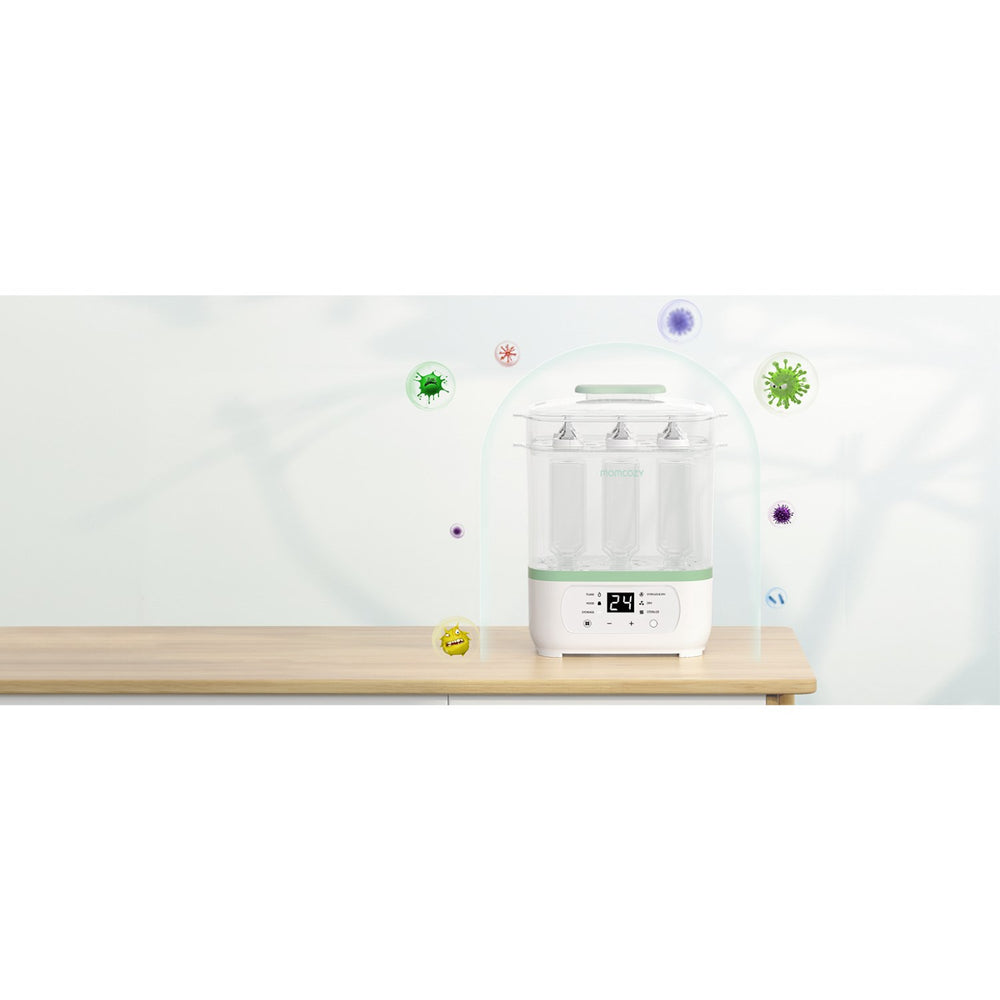 Køb Momcozy 8-in-1 Elektrisk Damp Baby Flaske Sterilisator