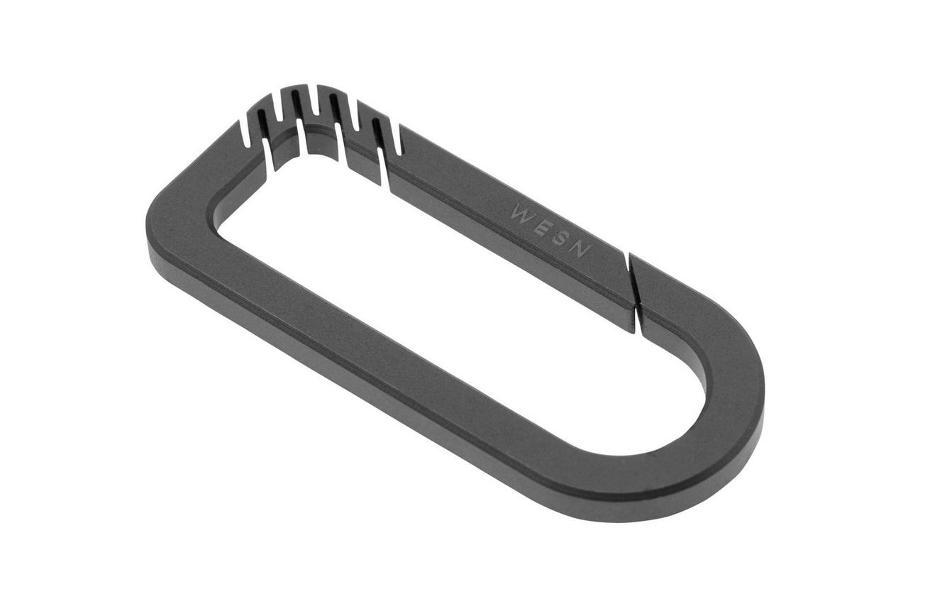 WESN CB, SN08-0, Titanium, karabijnhaak