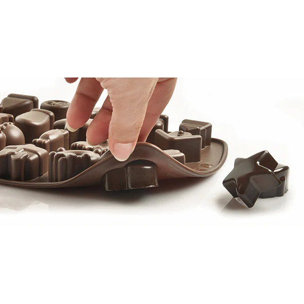 Moule à chocolats de Noël 24 empreintes Mastrad