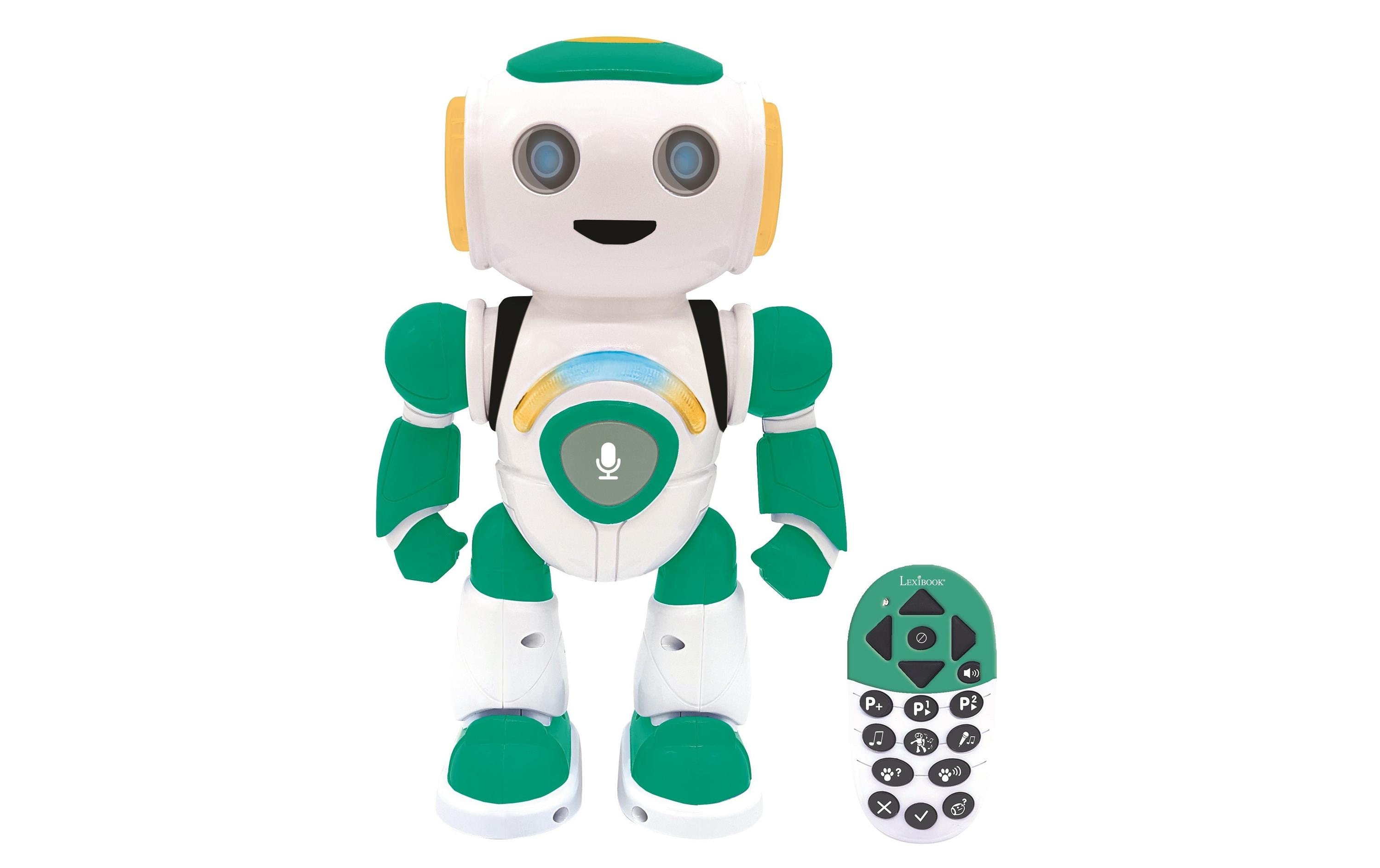 Powerman Junior Roboter -FR-Programmierbarer Roboter mit Quiz, Musik, Spielen
