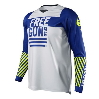 Maillot cross Shot by Freegun DEVO DANGER NAVY 2022 - Bleu / Noir