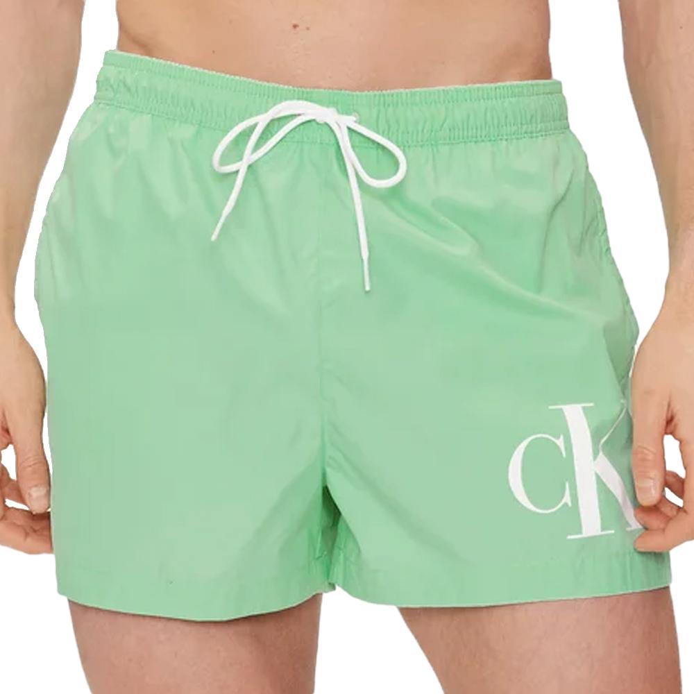 Calvin Klein Jeans Short de bain Vert Clair Homme Calvin Klein Jeans Drawstring