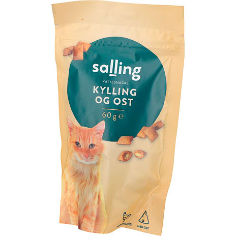 Godbidder m. kylling og ost