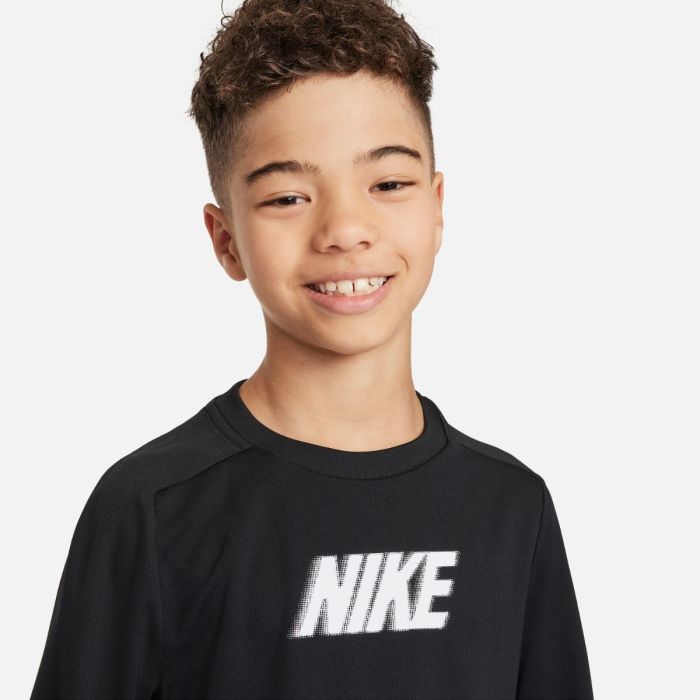 Nike Junior Trøjer Dri-FIT Multi+ Long Sleeve Tee Sort