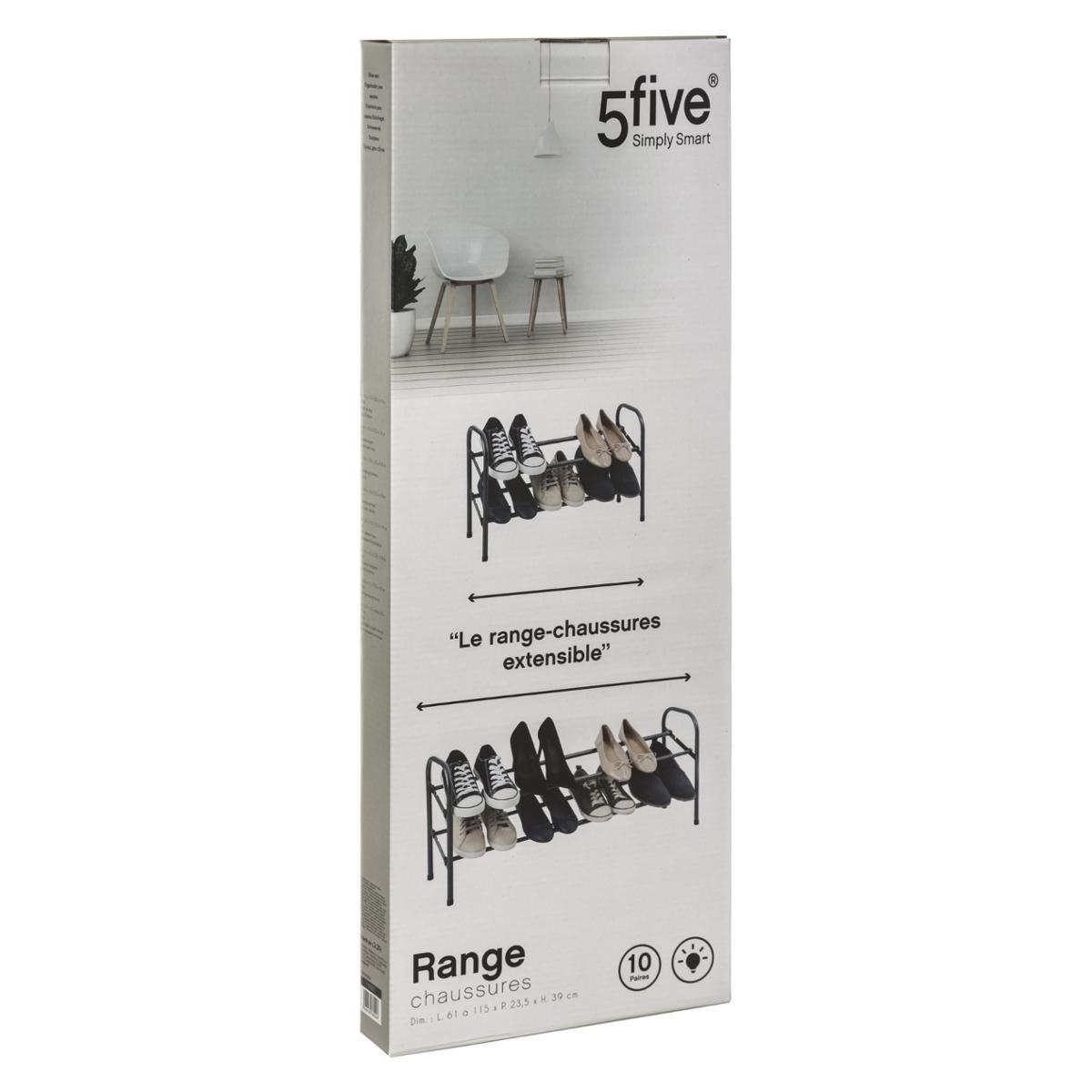 RANGE CHAUSSURES 10 PAIRES EXTENSIBLE